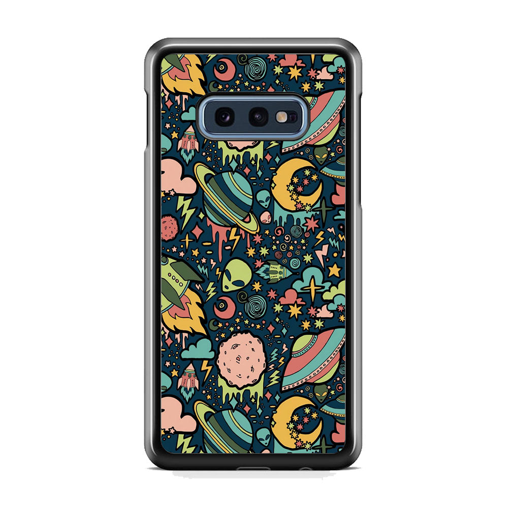 Space Content Art Samsung Galaxy S10 Plus Case