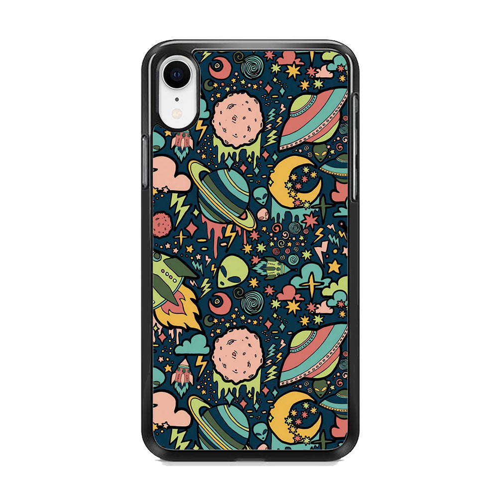 Space Content Art iPhone XR Case