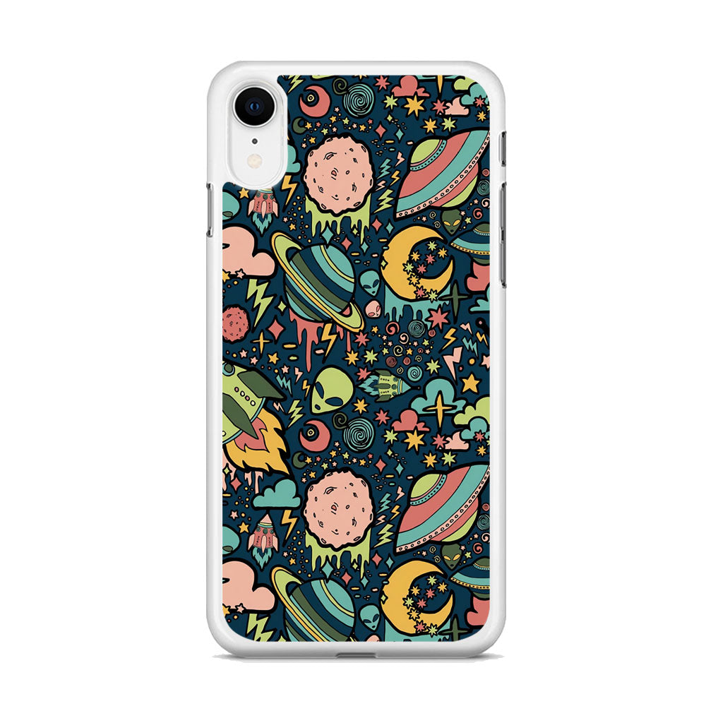 Space Content Art iPhone XR Case