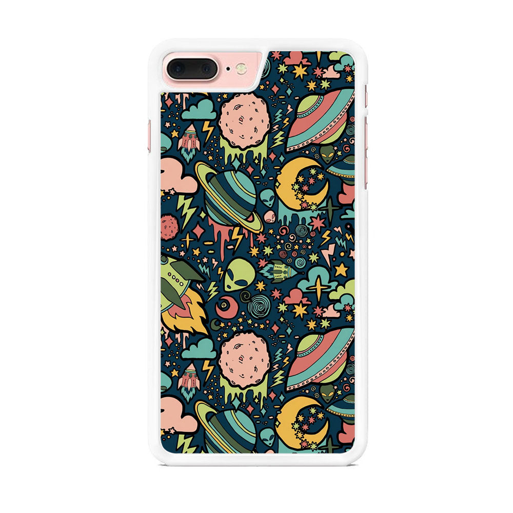Space Content Art iPhone 8 Plus Case