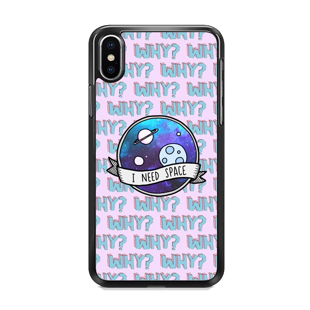 Space for The Needy iPhone XS MAX Case