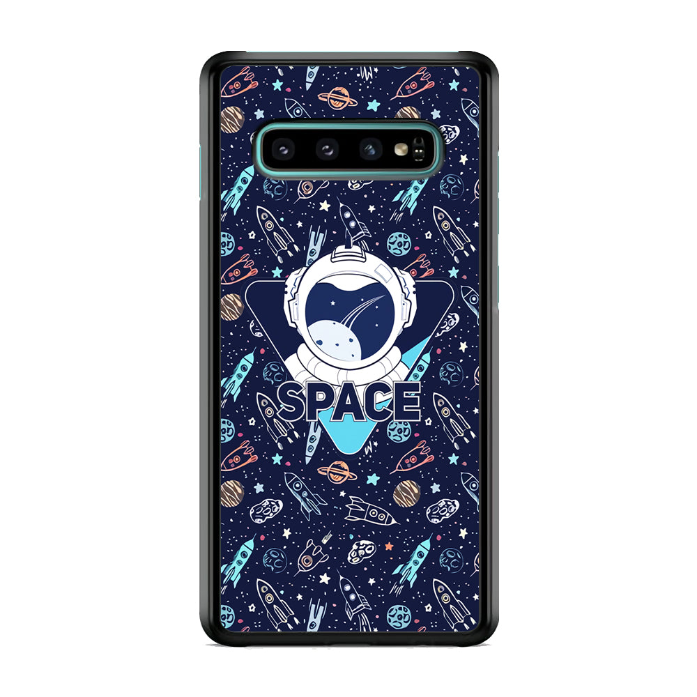 Space with Cosmic Life Samsung Galaxy S10 Case