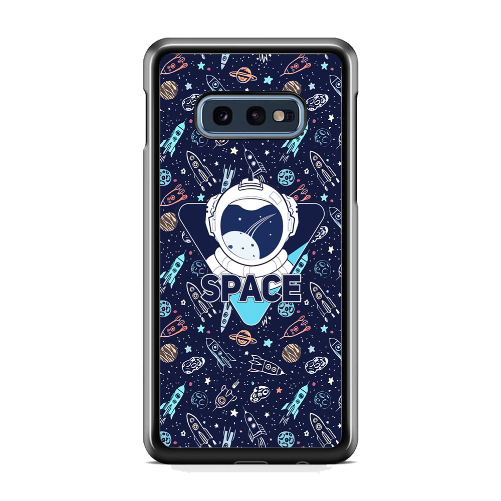 Space with Cosmic Life Samsung Galaxy S10E Case