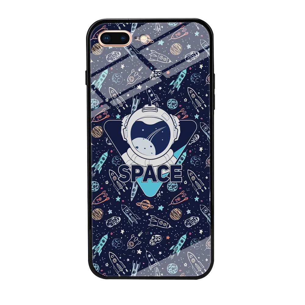 Space with Cosmic Life iPhone 7 Plus Case