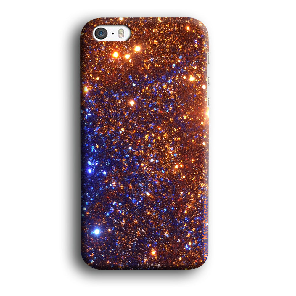 Sparkle Blue and Gold iPhone 5 | 5s Case
