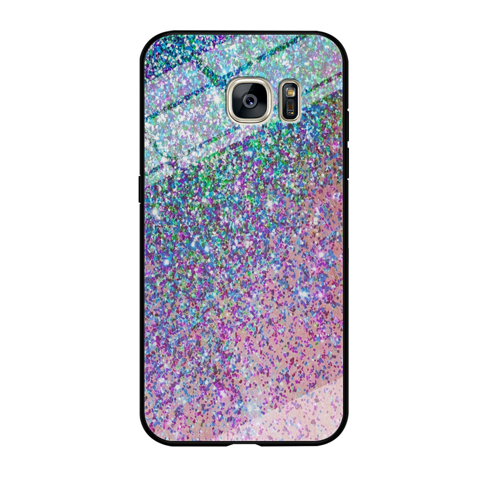 Sparkle Crystal Verdant Samsung Galaxy S7 Edge Case