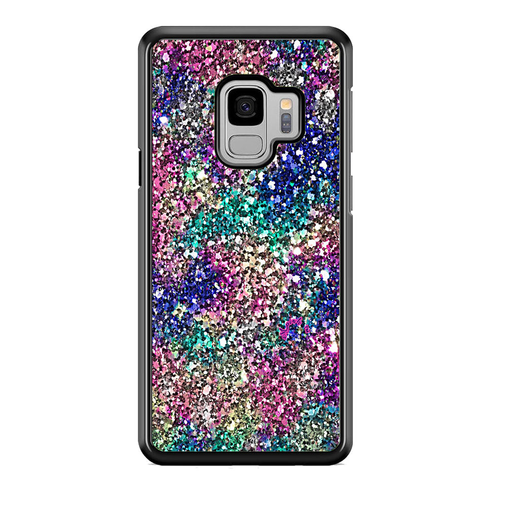 Sparkle Glitter Color Mix Samsung Galaxy S9 Case
