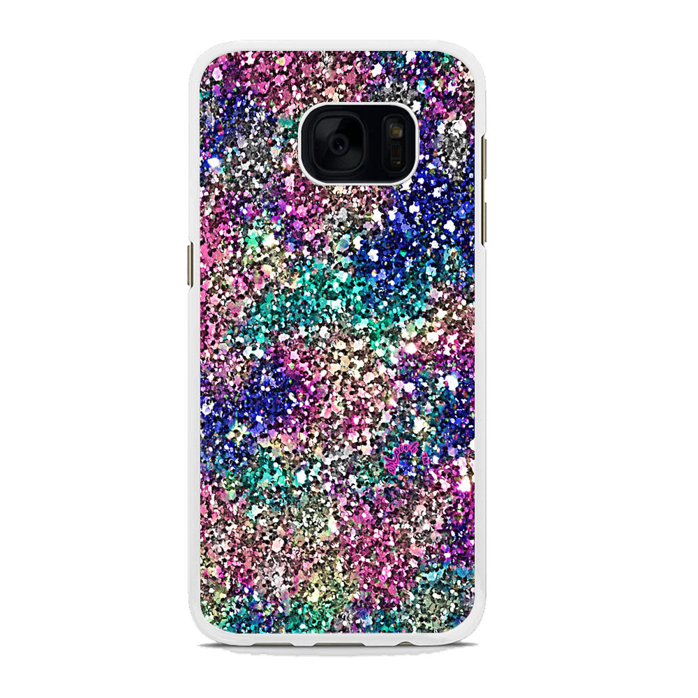 Sparkle Glitter Color Mix Samsung Galaxy S7 Case