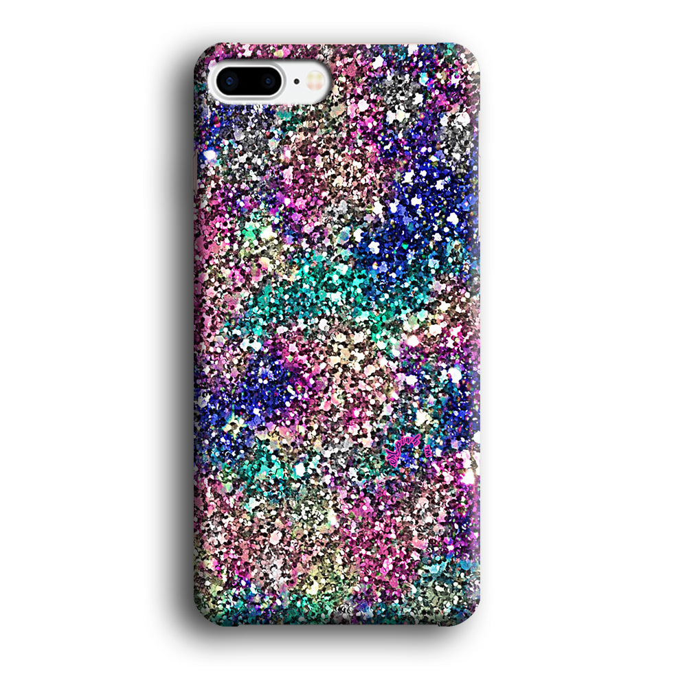 Sparkle Glitter Color Mix iPhone 8 Plus Case
