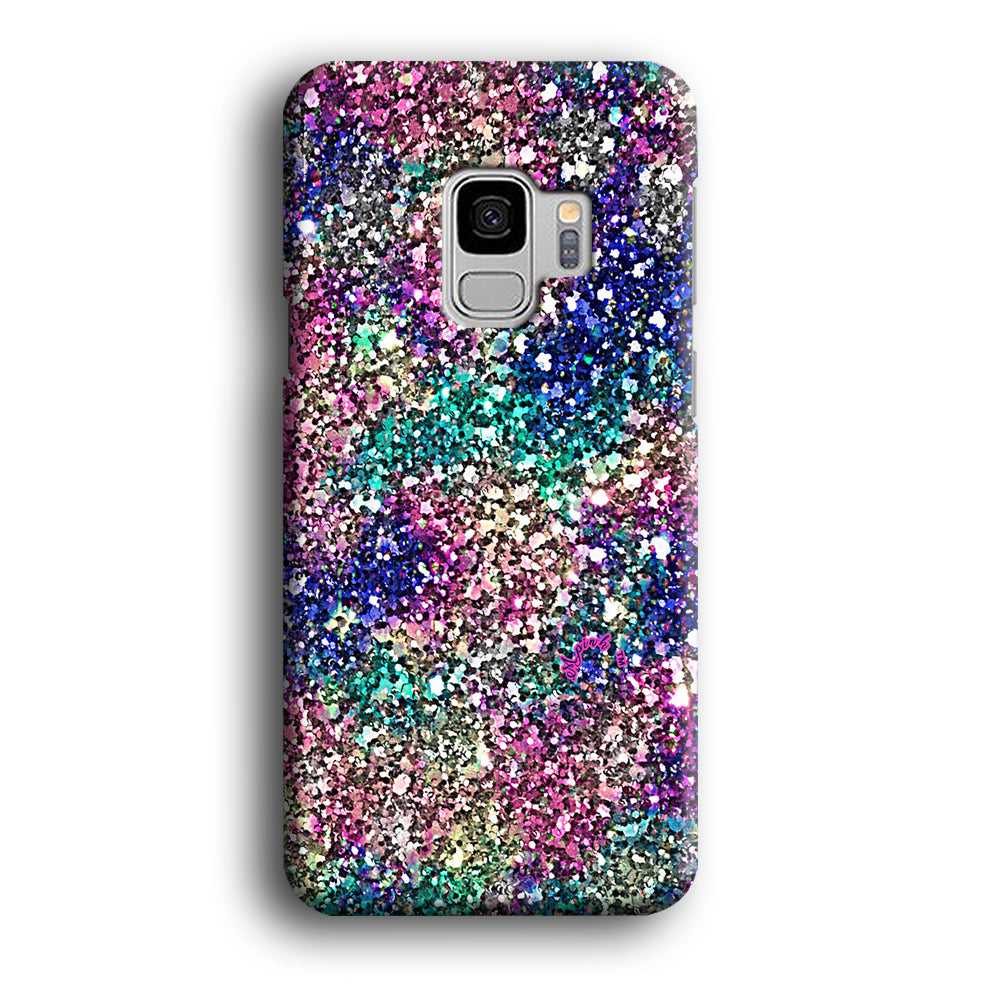 Sparkle Glitter Color Mix Samsung Galaxy S9 Case