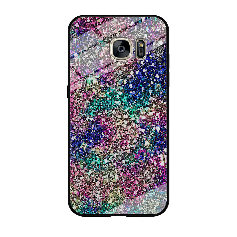 Sparkle Glitter Color Mix Samsung Galaxy S7 Case