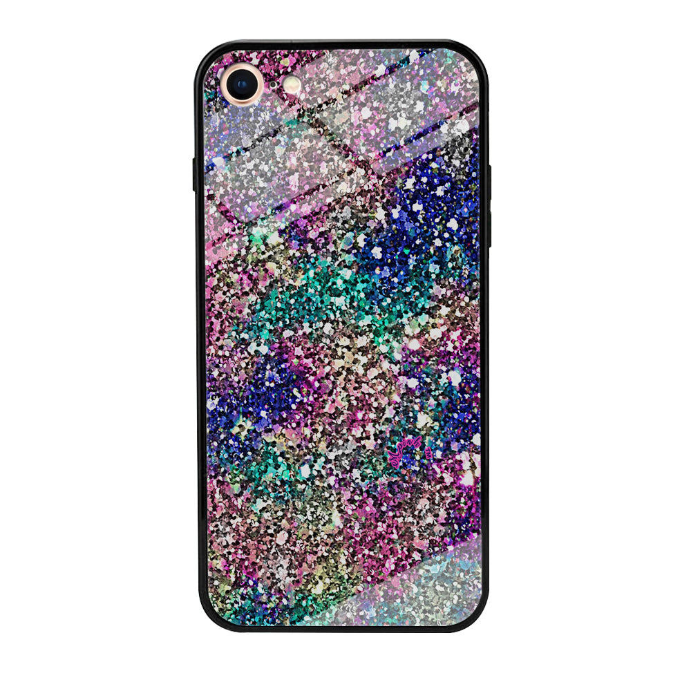 Sparkle Glitter Color Mix iPhone 7 Case