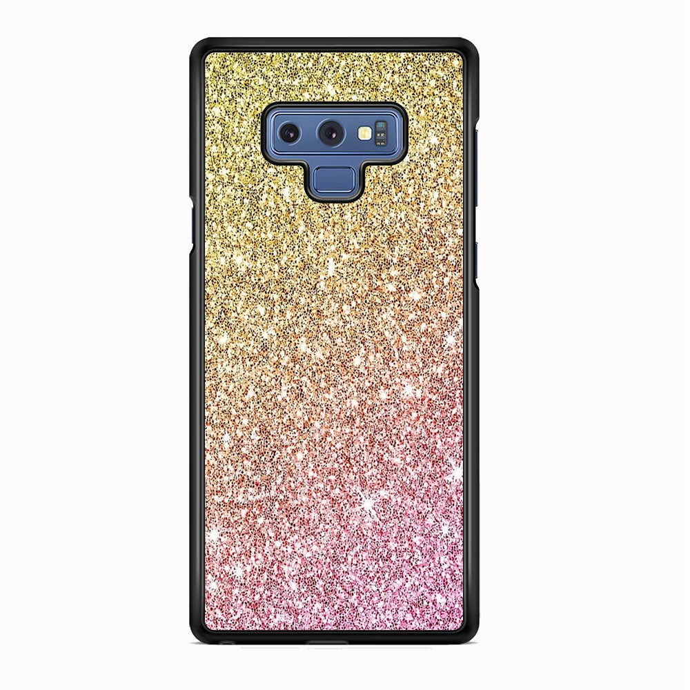 Sparkle Ride to Gold Samsung Galaxy Note 9 Case