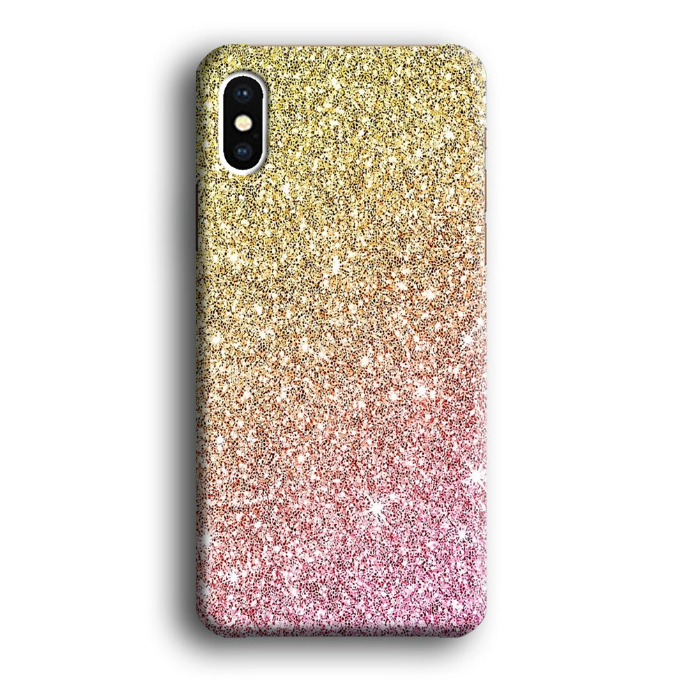 Sparkle Ride to Gold iPhone XS Case