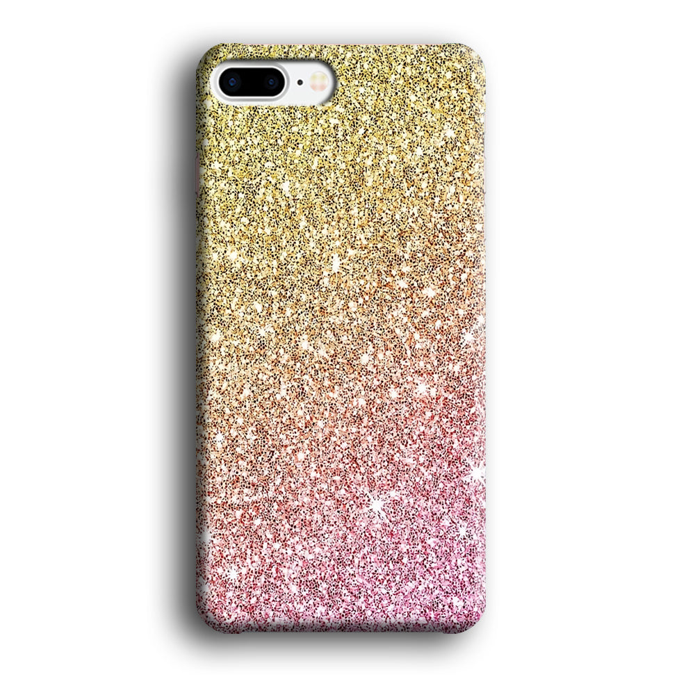 Sparkle Ride to Gold iPhone 8 Plus Case