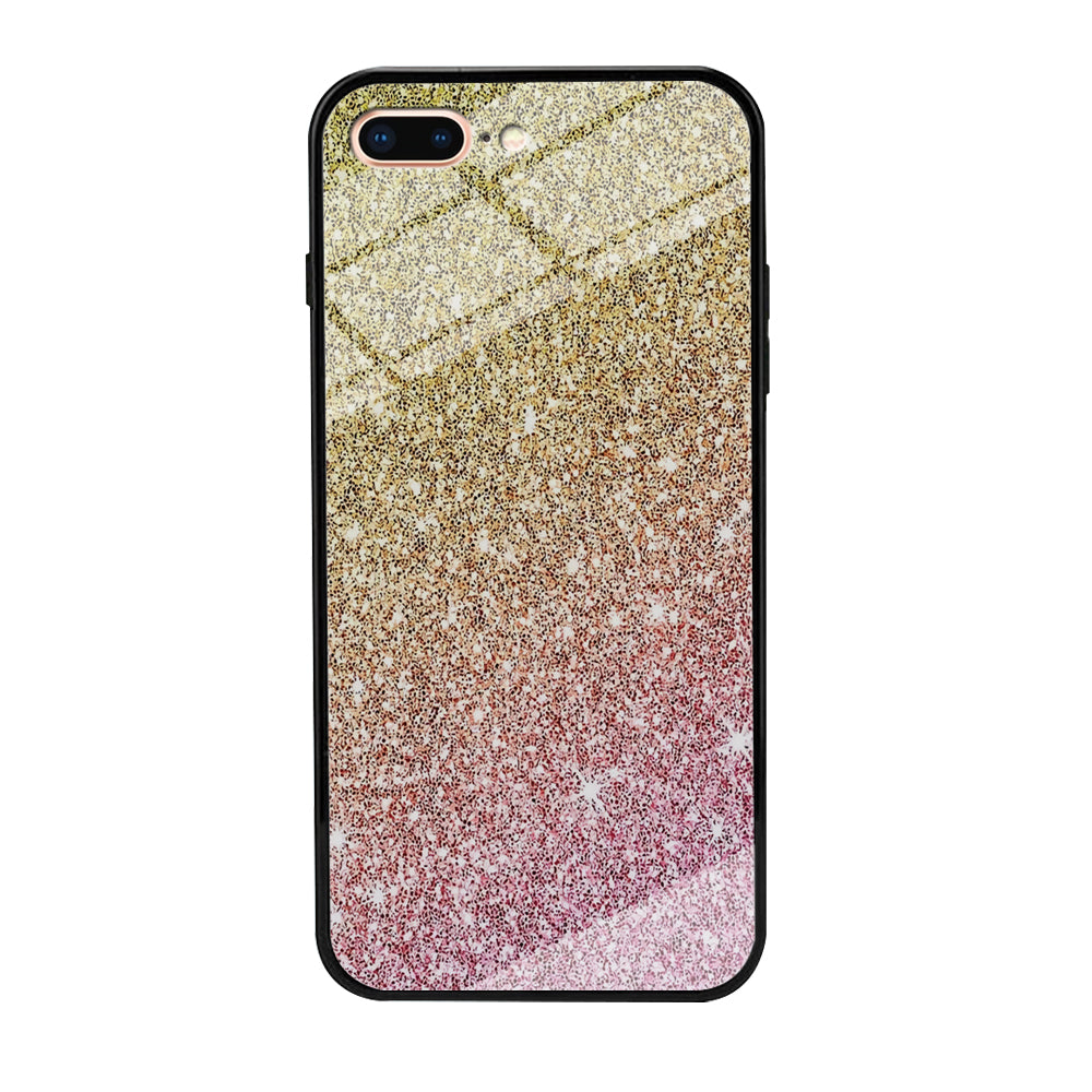 Sparkle Ride to Gold iPhone 8 Plus Case