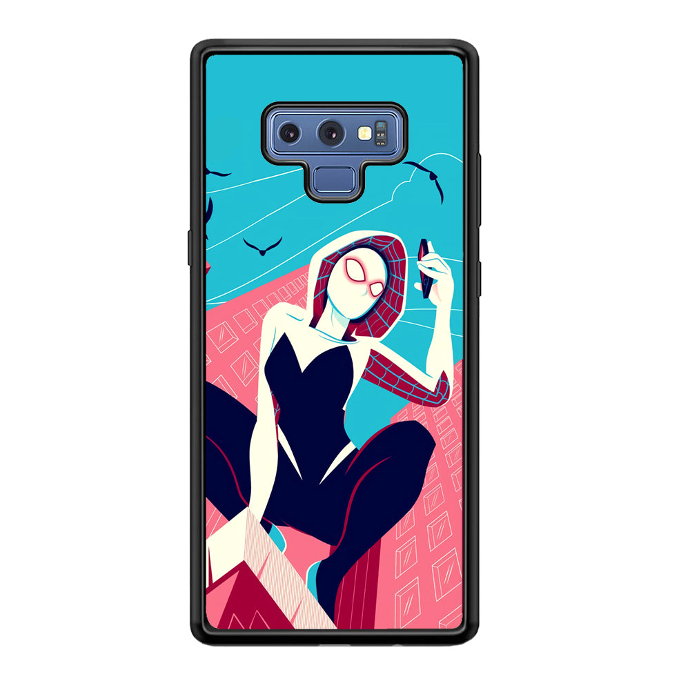 Spider Gwen Call The Comrade Samsung Galaxy Note 9 Case