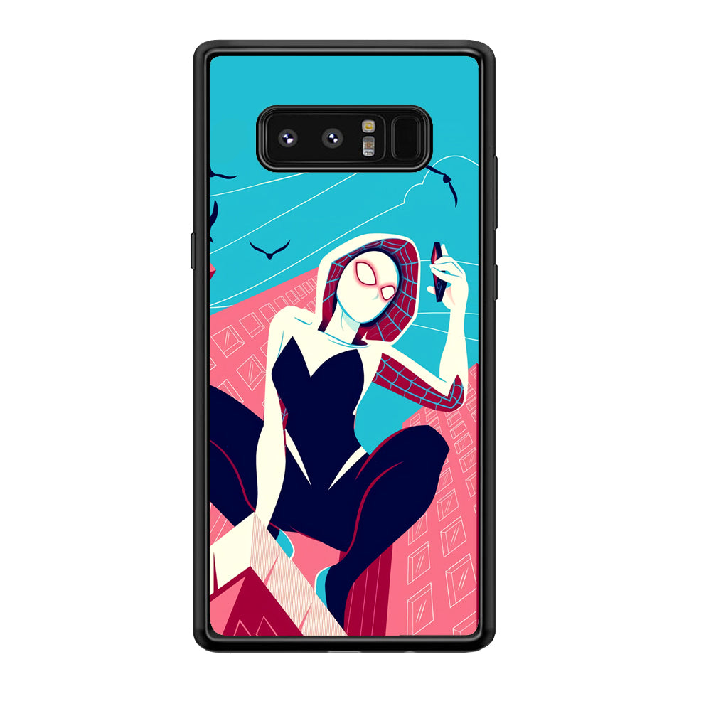 Spider Gwen Call The Comrade Samsung Galaxy Note 8 Case
