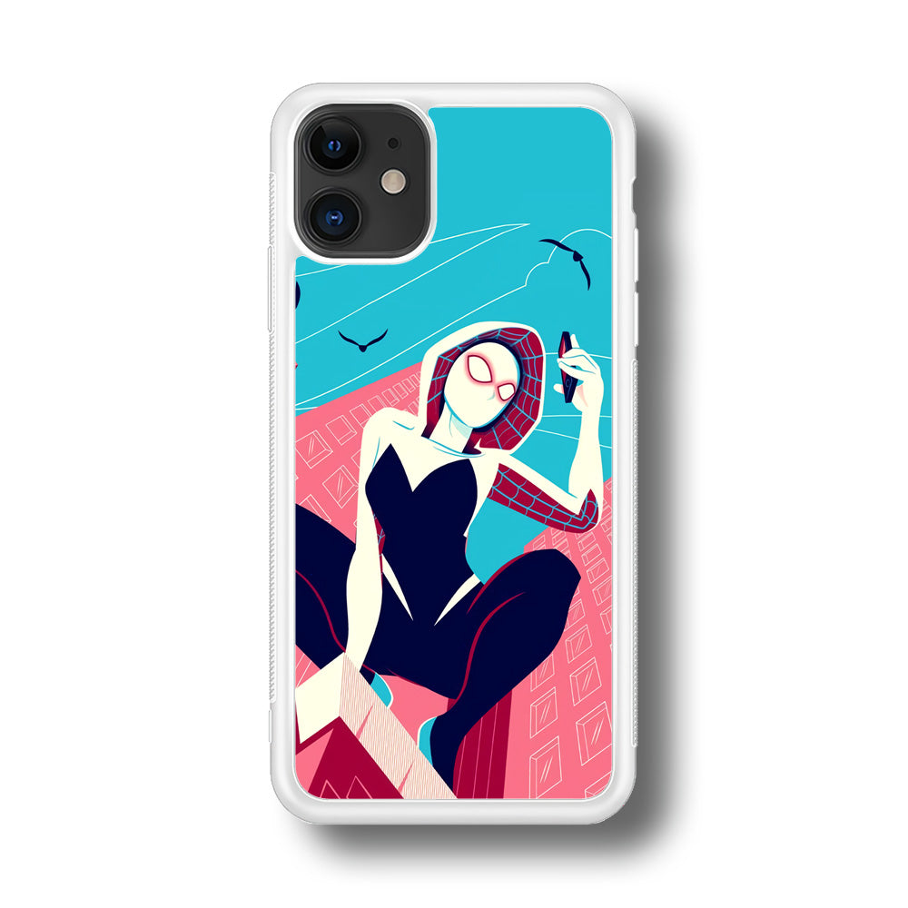 Spider Gwen Call The Comrade iPhone 11 Case