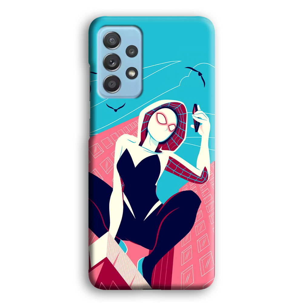 Spider Gwen Call The Comrade Samsung Galaxy A52 Case