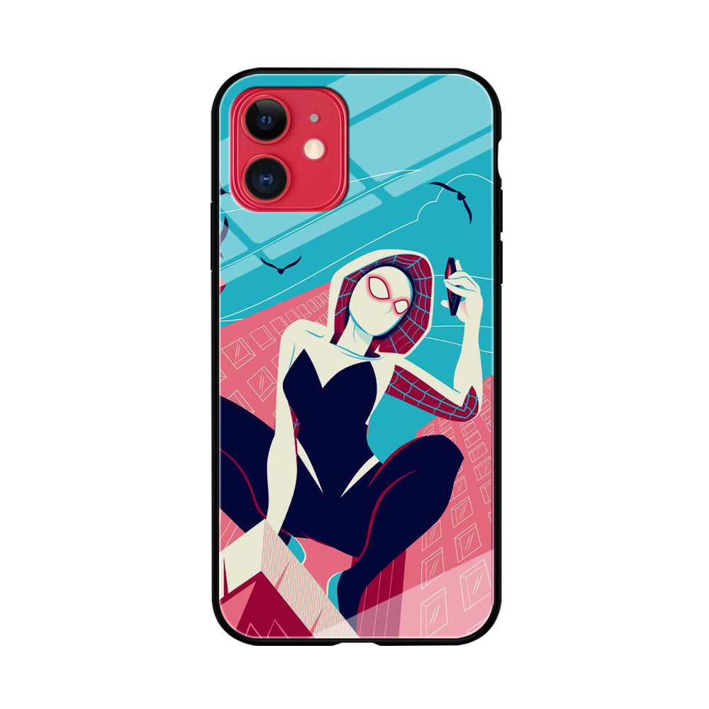 Spider Gwen Call The Comrade iPhone 11 Case