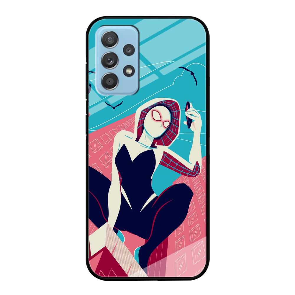 Spider Gwen Call The Comrade Samsung Galaxy A52 Case