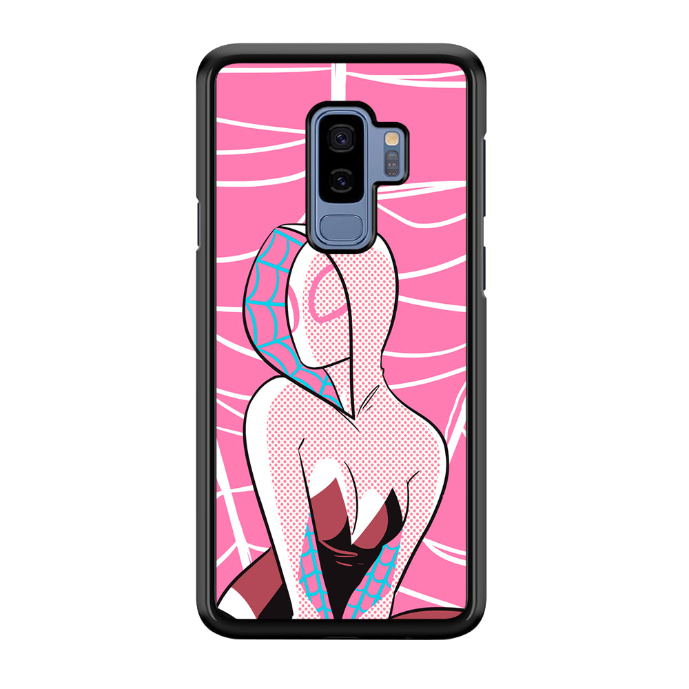 Spider Gwen Pink Theme Samsung Galaxy S9 Plus Case