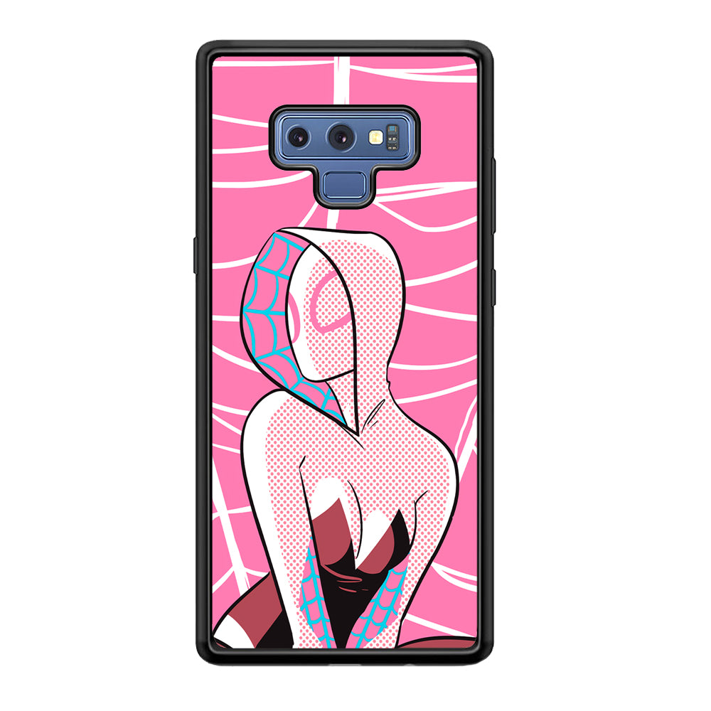 Spider Gwen Pink Theme Samsung Galaxy Note 9 Case