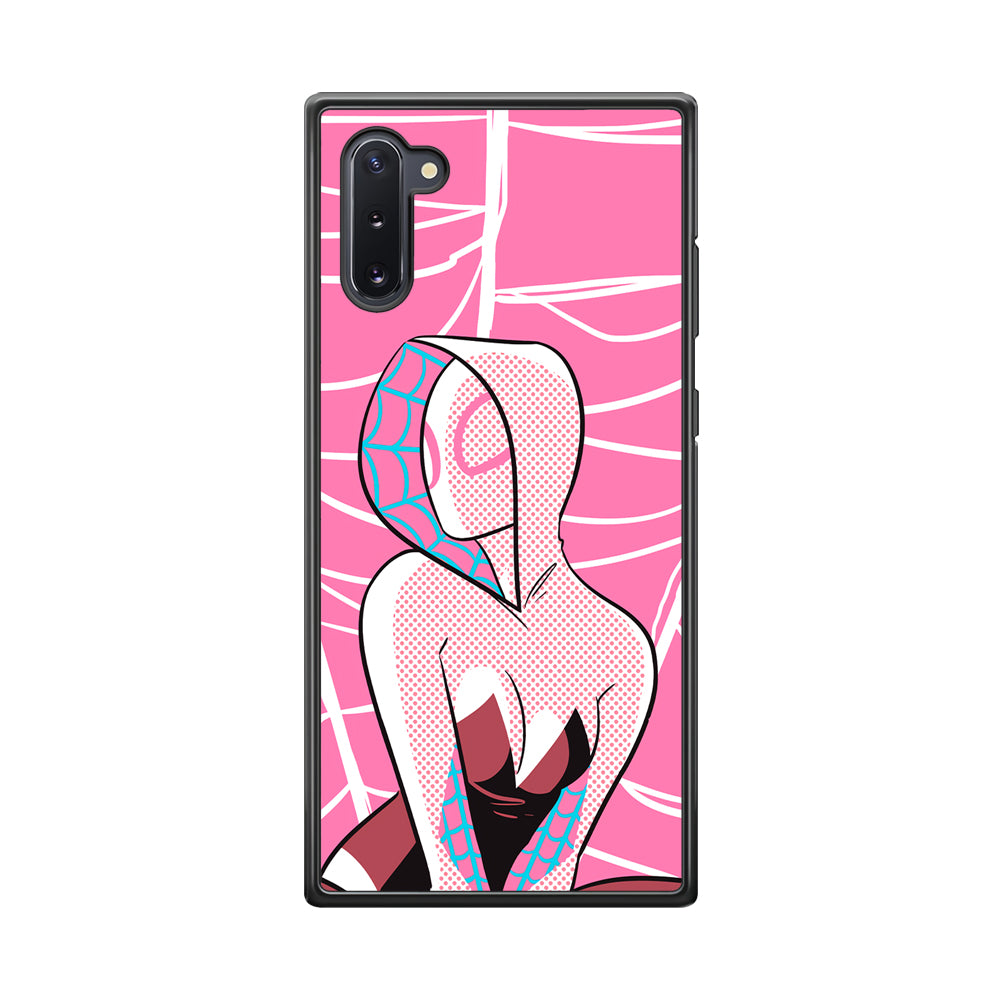Spider Gwen Pink Theme Samsung Galaxy Note 10 Case