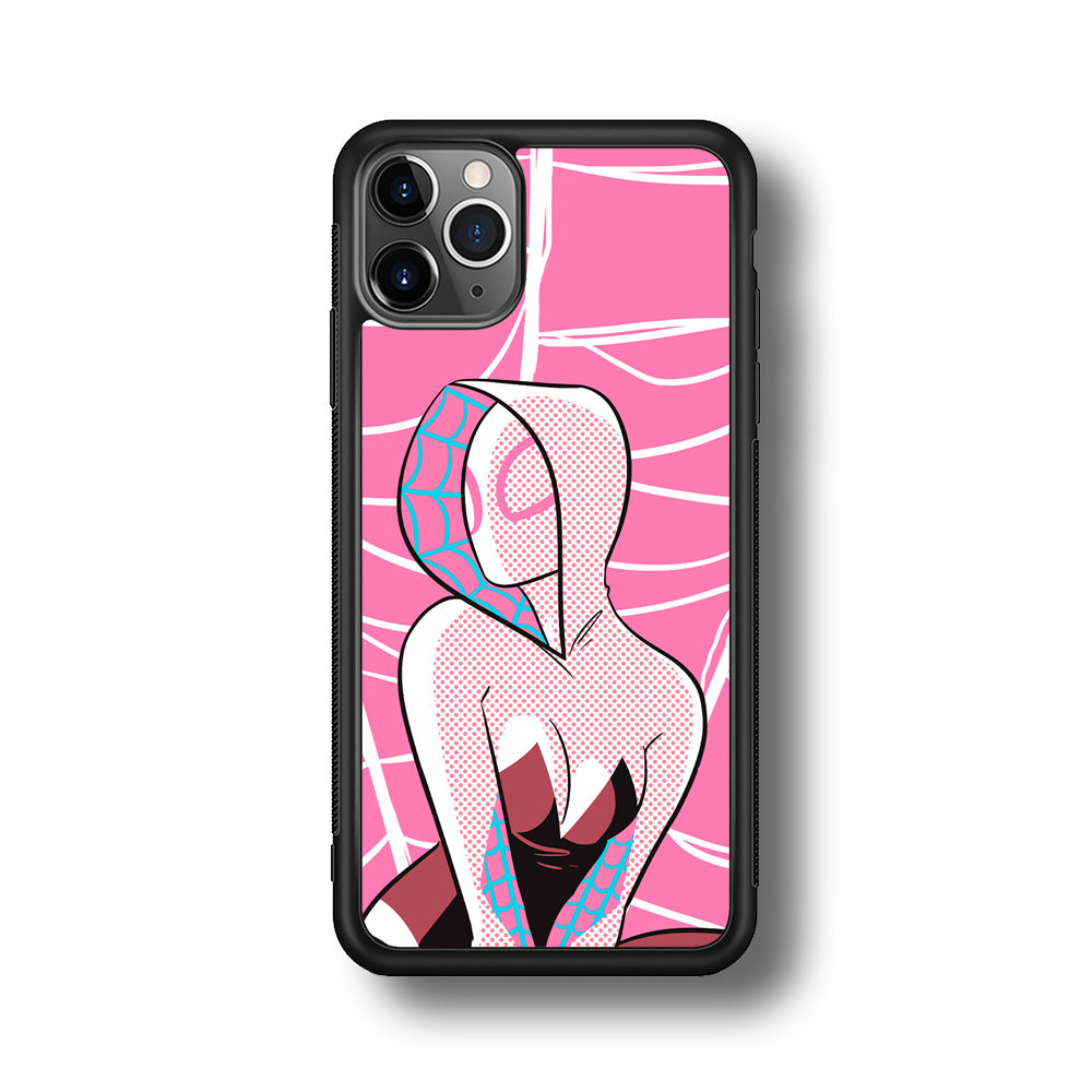 Spider Gwen Pink Theme iPhone 11 Pro Max Case