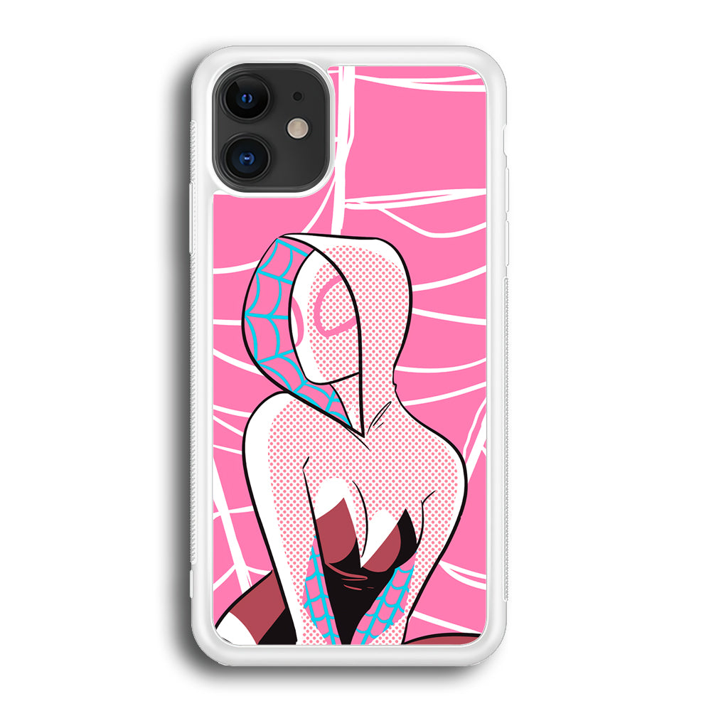 Spider Gwen Pink Theme iPhone 12 Case