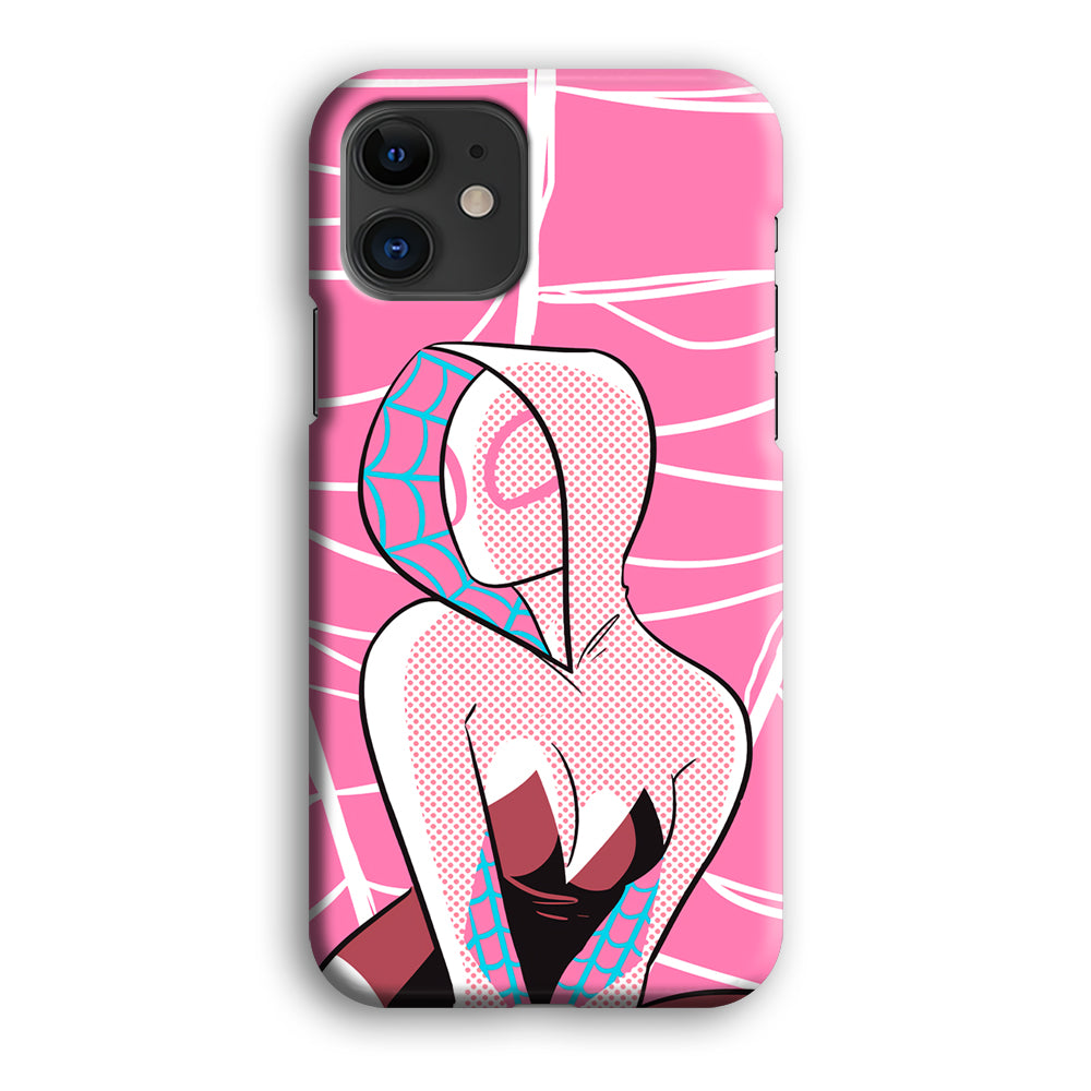 Spider Gwen Pink Theme iPhone 12 Case