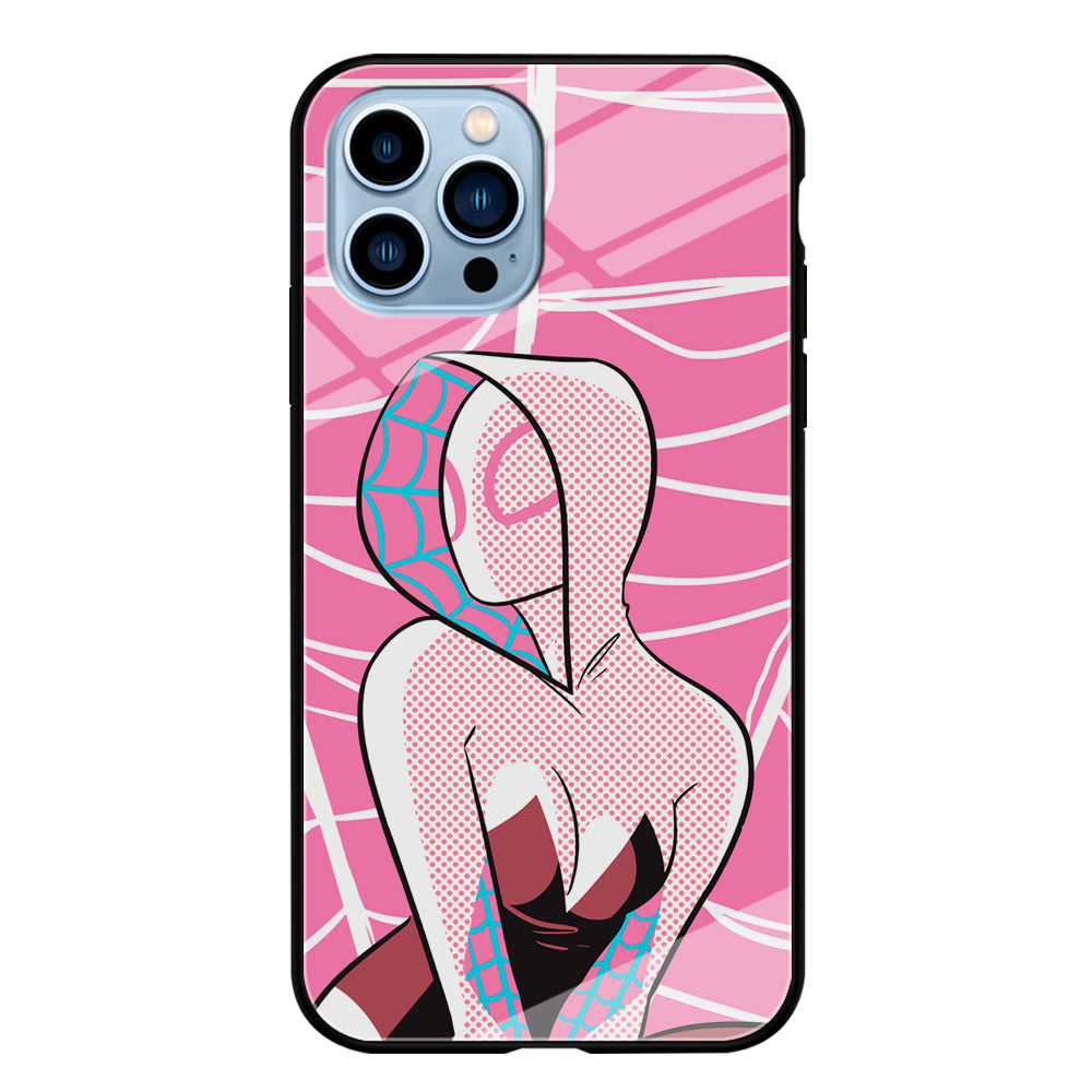 Spider Gwen Pink Theme iPhone 13 Pro Case