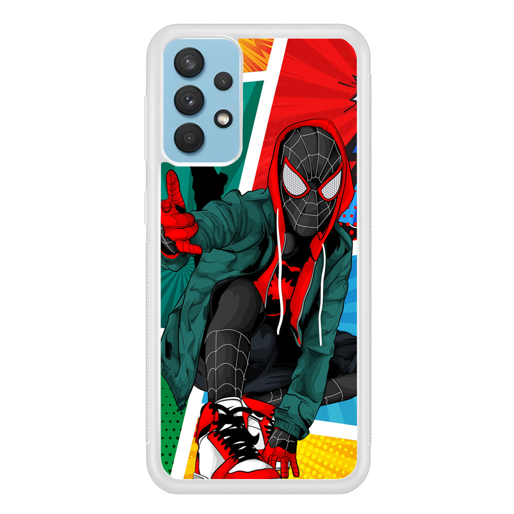 Spiderman Comic Art Work Samsung Galaxy A32 Case