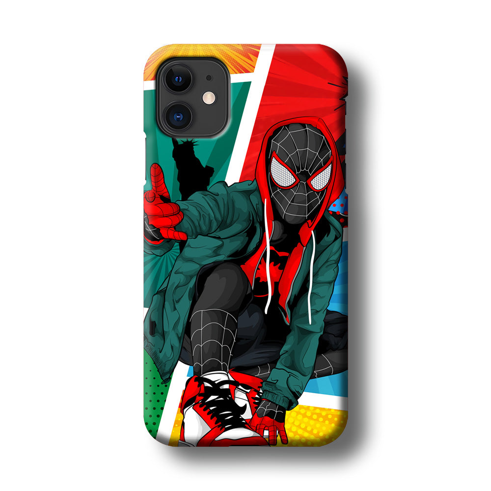 Spiderman Comic Art Work iPhone 11 Case