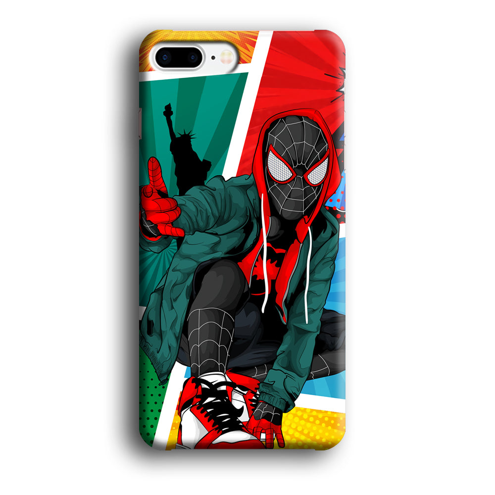 Spiderman Comic Art Work iPhone 7 Plus Case
