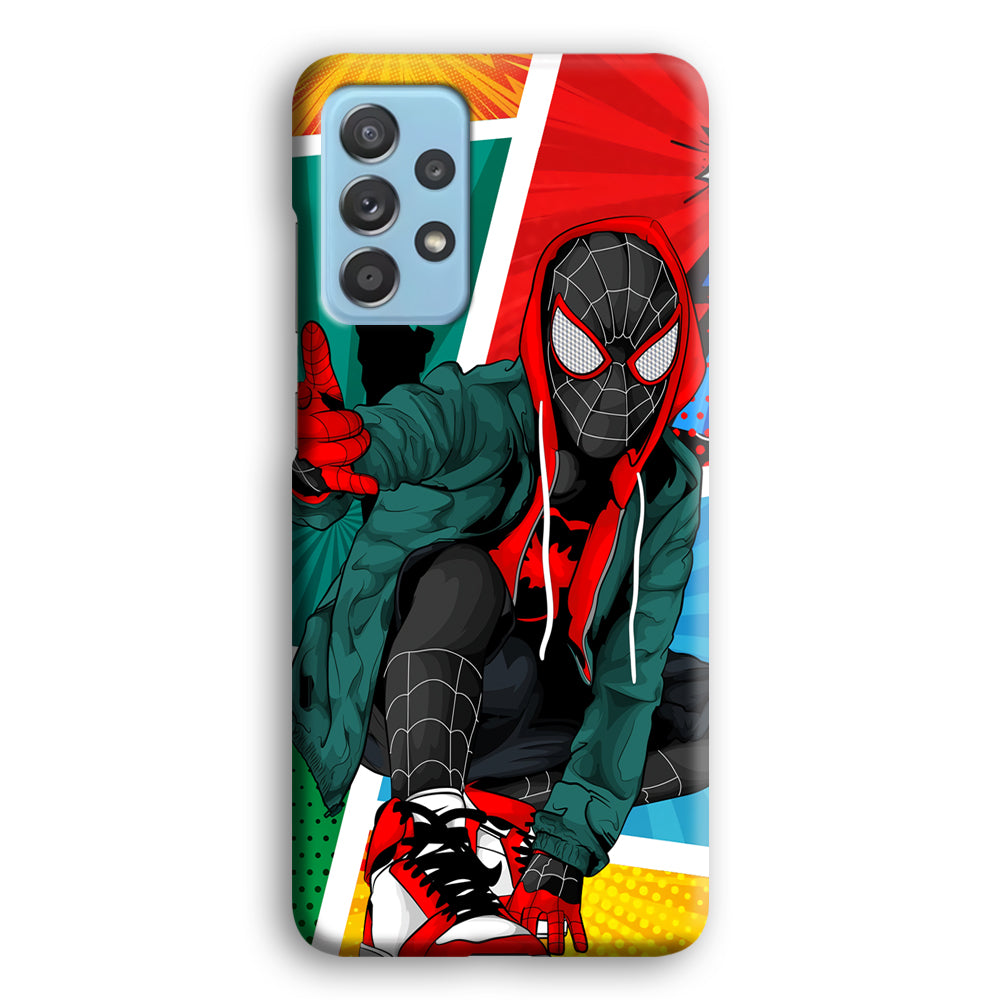 Spiderman Comic Art Work Samsung Galaxy A52 Case