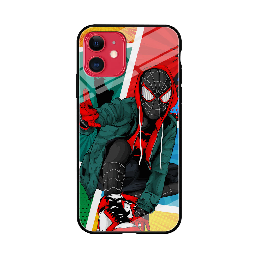Spiderman Comic Art Work iPhone 11 Case