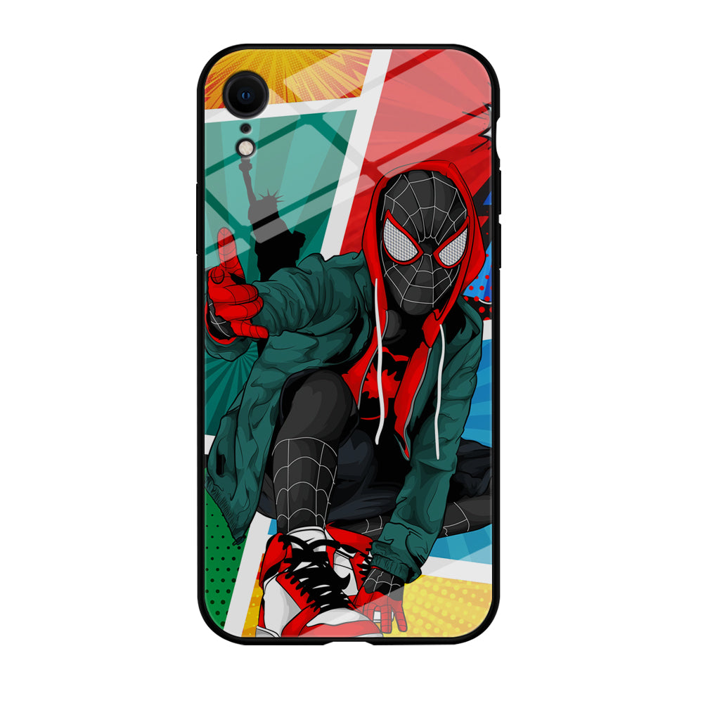Spiderman Comic Art Work iPhone XR Case