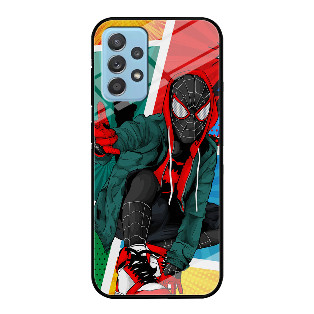 Spiderman Comic Art Work Samsung Galaxy A52 Case