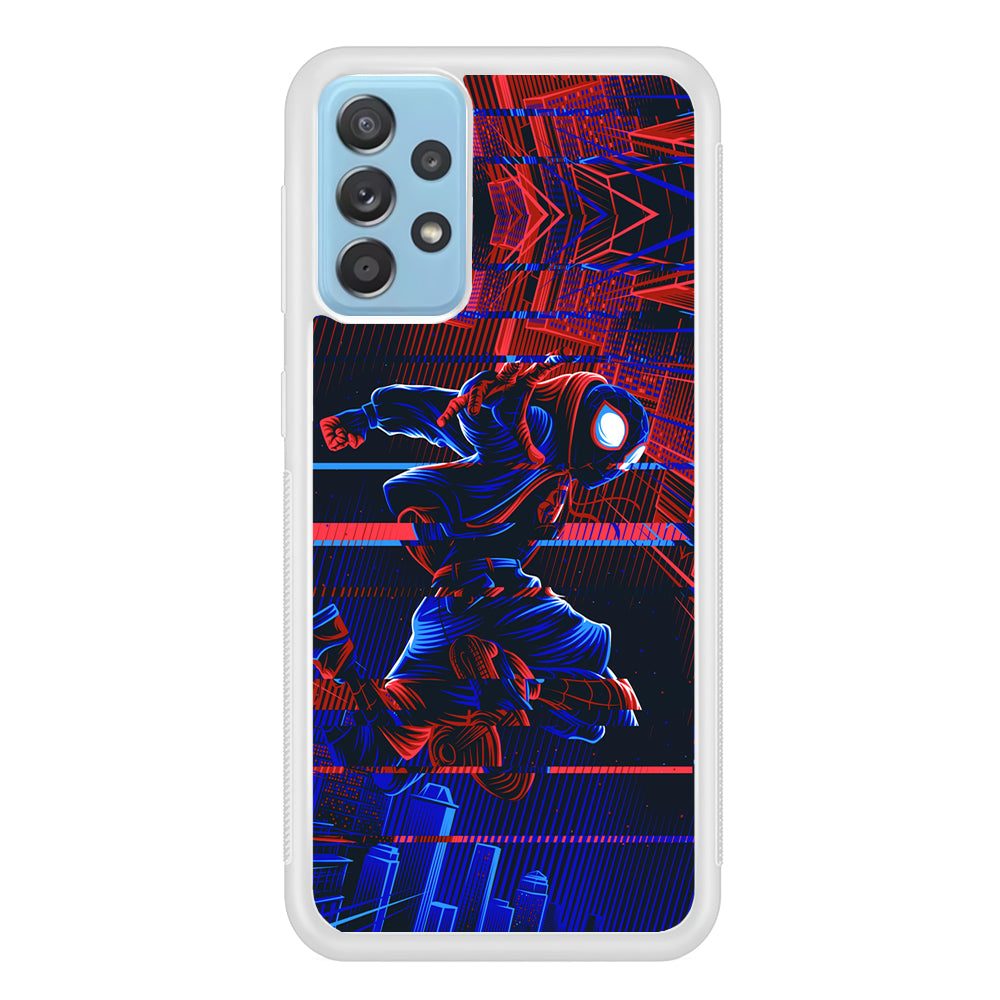 Spiderman Matrix World Samsung Galaxy A52 Case