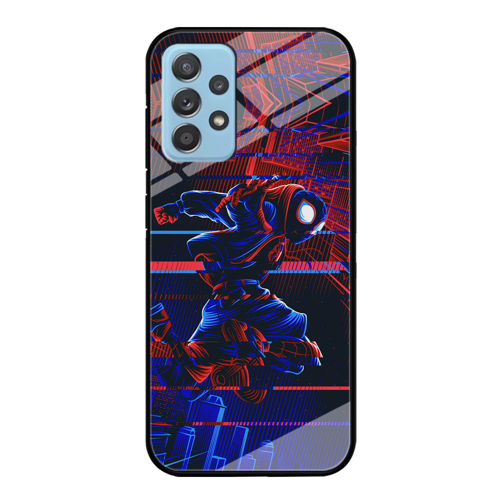 Spiderman Matrix World Samsung Galaxy A52 Case