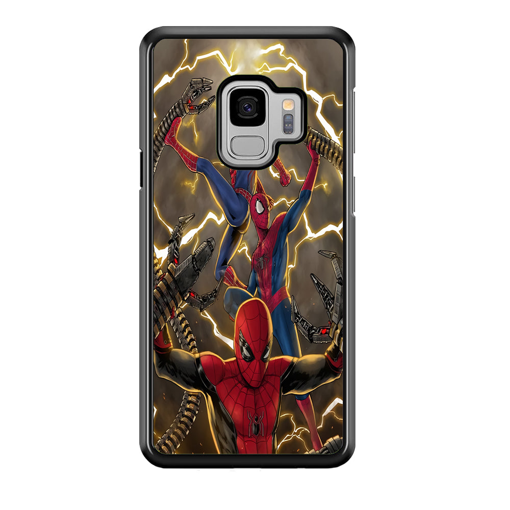 Spiderman VS Octopus Samsung Galaxy S9 Case Default Title