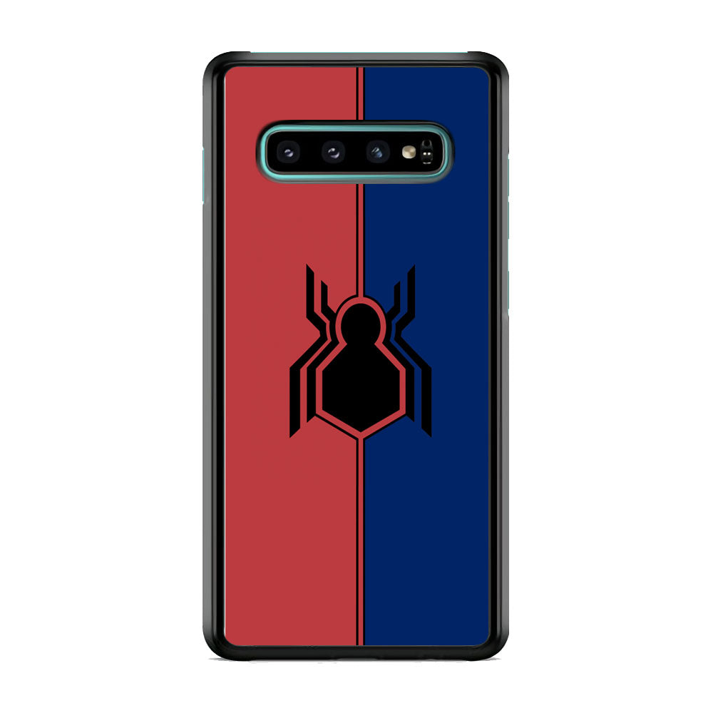 Spiderman Amazing Logo Red And Blue Samsung Galaxy S10 Plus Case
