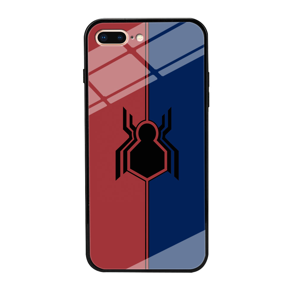 Spiderman Amazing Logo Red And Blue iPhone 8 Plus Case