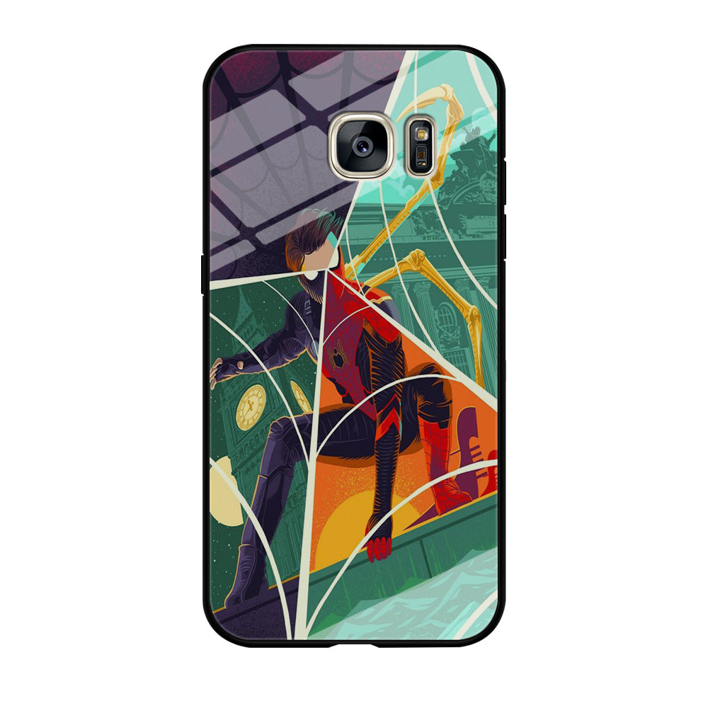 Spiderman Amazing Variation Cartoon Character Samsung Galaxy S7 Edge Case