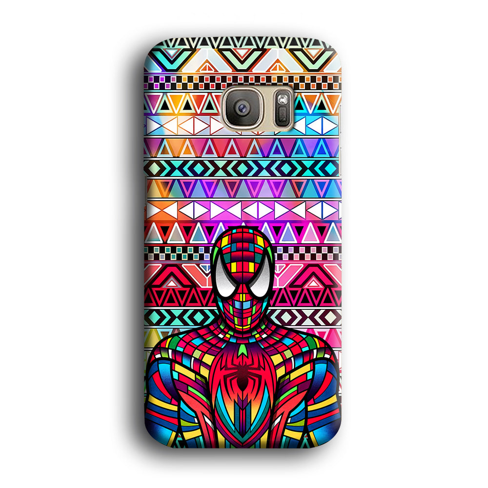 Spiderman Artistic Line Samsung Galaxy S7 Edge Case