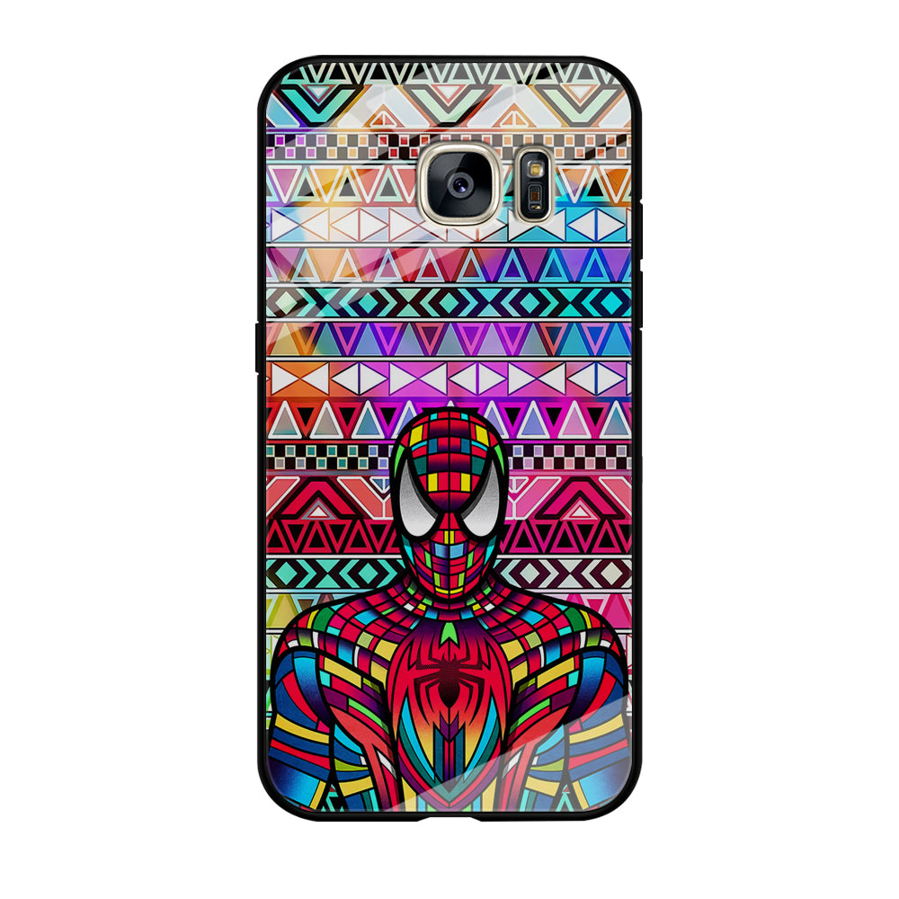 Spiderman Artistic Line Samsung Galaxy S7 Edge Case