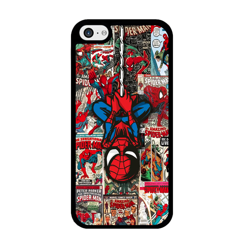 Spiderman Hanging Mode iPhone 5 | 5s Case - Carneyforia