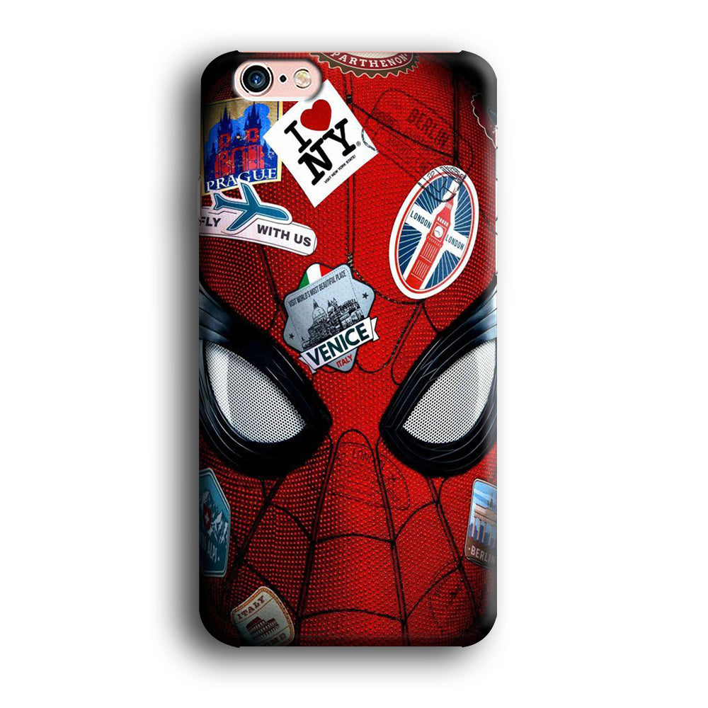 Spiderman Head Full Stickers iPhone 6 | 6s Case - carneyforia